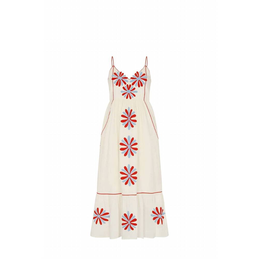NEW CAROLINA K carmen maxi dress in gardenia - Picture 6 of 7